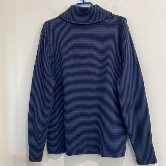 Michael by Michael Kors Long Sleeve Cotton Sweater/ Top Navy Blue/ Blue  L - Picture 5 of 8